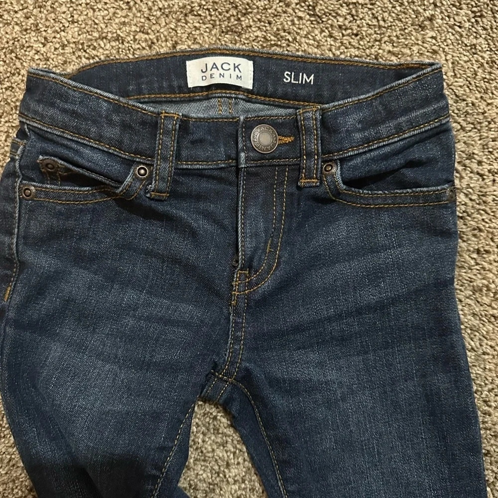 Old Navy Kids Dark Blue Skinny/Slim Jeans